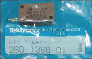 Tektronix 260-1368-01 Schalter SPST 15A 250V (Netzschalter) für 485 x2 Stück NEU - Bild 1 von 1