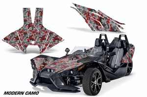 Roadster Graphics Decal TRIM Kit For Polaris Slingshot SL 15-22 MOD CAMO R - Picture 1 of 2