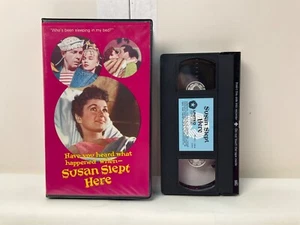 Tested ! *Susan Slept Here* VHS  Big Box United Home Video 1954 Color *Clamshell - Picture 1 of 7