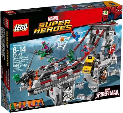LEGO 76057 MARVEL - WEB WARRIORS ULTIMATE BRIDGE BATTLE - NEW - SEALED - MISB - Immagine 1 di 2