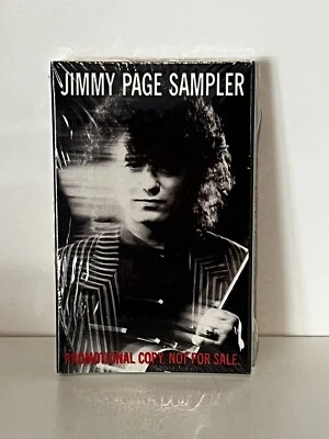 Vintage 1988 Jimmy Page Sampler Cassette Tape Led Zeppelin Geffen Sealed And New - Image 1 of 4