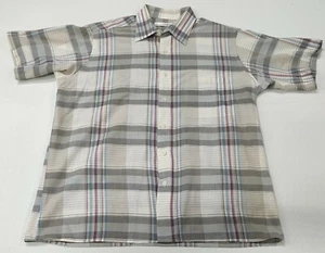 Pierre Cardin Shirt Men's L Button Up Short Sleeve  front pocket - Picture 1 of 10