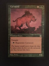 1x Carnassid Stronghold Ed. MTG Magic The Gathering LP/MP Cond English