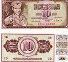 YUGOSLAVIA 10 DINARES 1981
