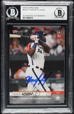 2019 Topps Now Off-Season /1068 Yordan Alvarez #OS-20 BAS Certified BGS Encased
