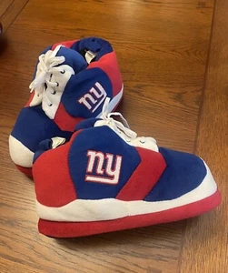 Officially Licensed New York Giants NFL Puffy Sneaker Slipper by Forever - Picture 1 of 15