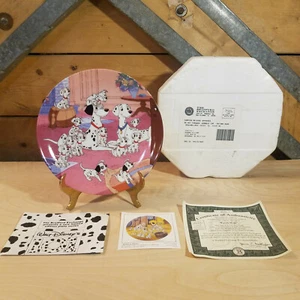 New "Watch Dogs" 101 Dalmatians Bradford Exchange Collector's Plate- Swanky Barn - Picture 1 of 12