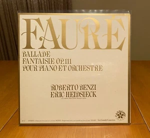 FAURE' Ballade Fantaisie OP.111 BENZI/HEIDSIECK Cassiopee Disques Paris LP NM/NM - Picture 1 of 9