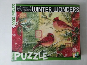 Susan Winget ''Winter Wonders'' 1000 Piece Jigsaw Puzzle 29" x 19" by GO Games - Picture 1 of 12