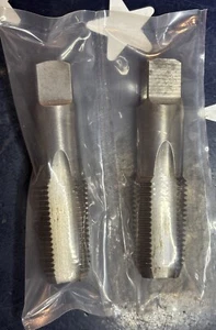 Two ALFA 1/2-14  NPT  HSS Pipe Tap  1/2” - 14    TWO TAPS - Picture 1 of 5
