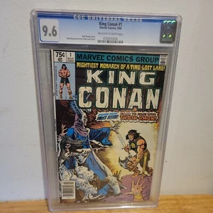 King Conan #1 CGC 9.6 John Buscema & Ernie Chan Cover& Art 1980 - Picture 1 of 6