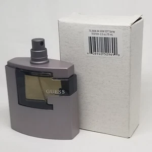 Guess Suede By Guess Men Cologne EDT Spray 2.5 oz / 75 ml Tester RARE! - Picture 1 of 5