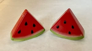 Anguria Sale Pepe Shaker Piccolo 2” Rosso Verde Semi Picnic Estate Kitchi - Foto 1 di 9