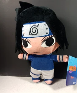 Naruto Shippuden Sasuke Stuffed Animal 6" Plush Doll Anime Licensed Toy NEW - Picture 1 of 4