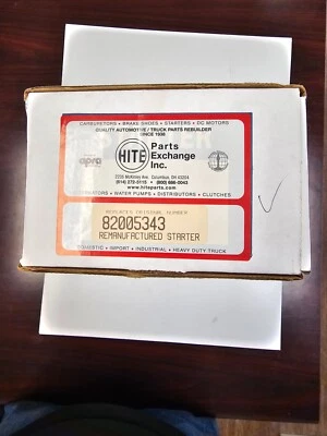 Ford Tractor Reman Starter 82005343 - Image 1 of 2