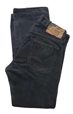 Jeans Denim & Supply Ralph Lauren de pierna recta para hombre 33x32 negros Foto 1 de 4