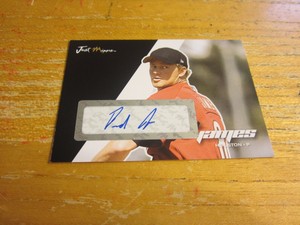 Brad James 2008 Just Autographs Signatures #36 Trading Card MLB Houston Astros