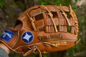 Guantone da baseball Spalding serie competizione 12 pollici Lanciatore destro Jim Rice - Foto 1 di 13