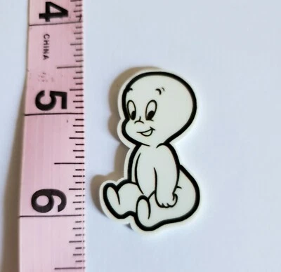 CASPER el Fantasma Amigo, Carrete de Insignia, Maestro, Enfermera, Insignia de Identificación, HALLOWEEN, Regalo Foto 1 de 2