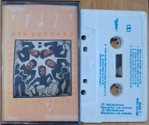 Split Enz - See Ya 'Round 1984 Aussie 11 Track Cassette EX - Picture 1 of 2