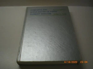 Concepts and Applications of Finite Elements Analysis 2nd Edition Robert D. Cook - Picture 1 of 4