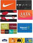 $10 to $100 Physical  Gift Cards - Standard  1st Class Mail Delivery -  Athentic