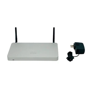 Cisco Meraki MX67C Cloud Managed Security Appliance w/ Adapter & Antennas - Picture 1 of 9