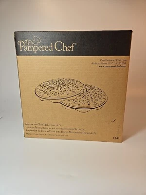 Pampered Chef Microwave Chip Maker - 1241 - *New* - Image 1 of 3