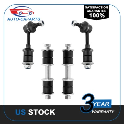 4 件 LH&RH 前后稳定器 Sway 杆链接适用于 2002 - 2007 三菱 Lancer — 第 1/4 张图片