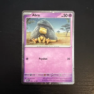 Abra 063/165 Scarlet & Violet Cosmos Holo Promo Pokemon Karte NM - Bild 1 von 1