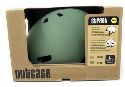 Casco de bicicleta Nutcase Street MIPS-Dirty Martini-GRANDE-¡NUEVO! Foto 1 de 4