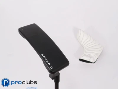 Excellent! PING PLD Anser D Matte Black 35" Putter w/ HC - 462329 - Image 1 of 4