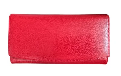 Cartera sin asas Coach Madison 4478 de cuero rojo vintage hecha en Italia usada en excelente estado Foto 1 de 4