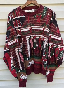 Suéter de Navidad XL Crossings de Colección para Hombres Abuelo Años 90 Vacaciones Perro Dálmatas - Imagen 1 de 7