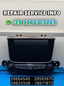 RIPARAZIONE DISPLAY TOUCH SCREEN OPEL GRANDLAND CROSSLAND MOKKA CON GARANZIA - Imagen 1 de 1
