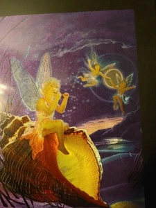 Vintage Magic Effects Illusion Art - Feen, Pixies, Muschel, gerahmtes Bild  - Bild 1 von 6