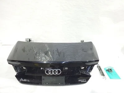 Audi A8 2011 2012 2013 2014 tapa maletero OEM LZ9Y Phantom negro Foto 1 de 4