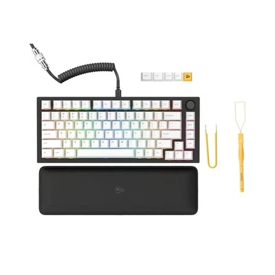 Glorious GMMK Pro 75% Fox Edition – Tastiera Meccanica Premium (Kit Completo) - Immagine 1 di 4