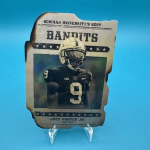 2022-23 Bowman's Best University - Gunslingers & Bandits Die-Cuts Joey Porter... - Picture 1 of 2