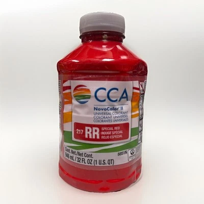 Valspar CCA NovoColor II 通用着色剂 217 RR 特别红色 8851N 1 夸脱 — 第 1/2 张图片
