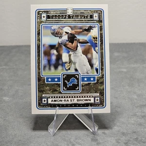 2024 Panini Photogenic - Troops Tribute Amon-Ra St. Brown #10 - Picture 1 of 2