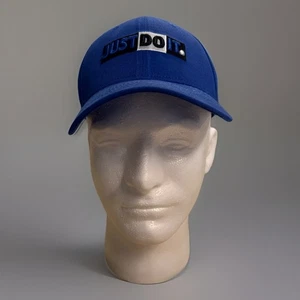 Legacy 91 Nike Just Do It Royalblau Snapback Mütze bestickt - 1 Größe - Neu mit Etikett - Bild 1 von 5