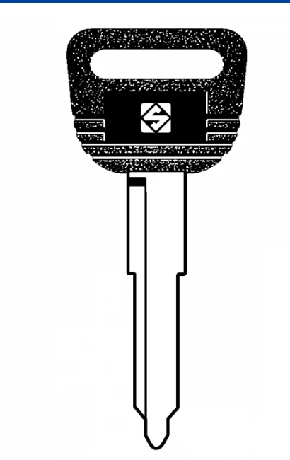 Classic Car key - HONDA (Silca HON40P) - Uncut Key Blank - Image 1 of 1