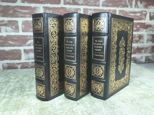 The Adventures Of Sherlock Holmes Trilogy A Conan Doyle Easton Press 3 vol. Set - Picture 1 of 17