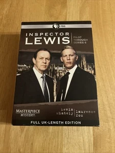 Masterpiece Mystery: Inspector Lewis - Pilot Through Series 6 (2013) VG Good DVD - Imagen 1 de 3
