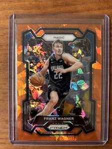 Franz Wagner 2023-24 Panini Prizm Orange Cracked Ice #1 Orlando Magic Parallel - Bild 1 von 2