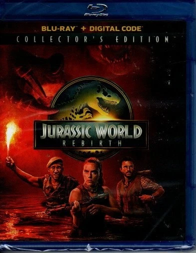 Jurassic World: Rebirth (Blu-ray, 2025, no digital code) (Scarlett Johansson) - Image 1 of 1