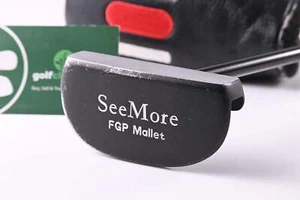Seemore FGP Mallet Black Putter / 33 Inch - Picture 1 of 7