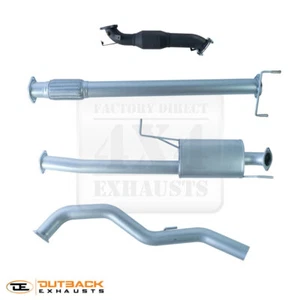 3” 409 SS Exhaust System for Mitsubishi Triton MK 2.8L TD Dual Cab w/Muffler - Picture 1 of 1