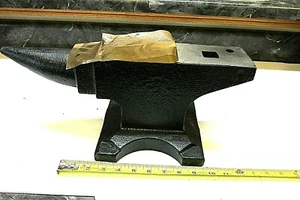 55 # SOLID CAST STEEL NEW BLACKSMITH STYLE LONGHORN ANVIL TOOL - Picture 1 of 7